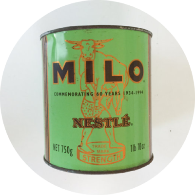 The MILO packaging